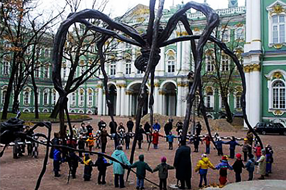 Image of Louise Bourgeois Spider sculpture
