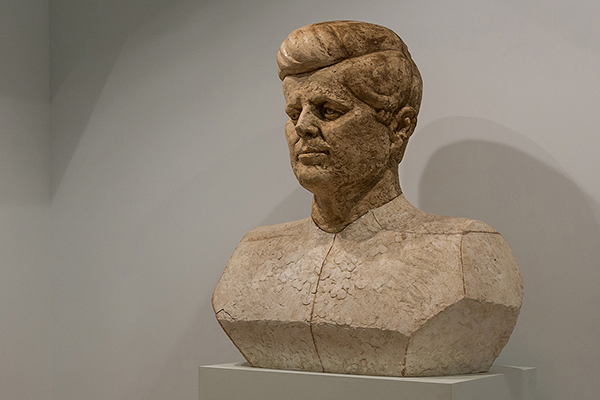 Sculpture of JFK by Jacques Lipchitz